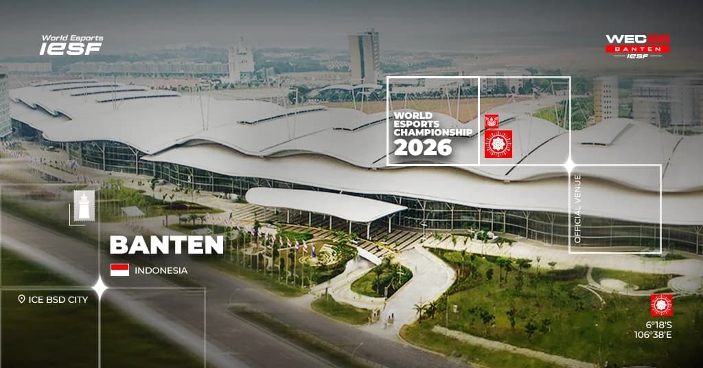 Banten Welcomes 160 National Teams as Indonesia Hosts the World Esports Championship for Third Time