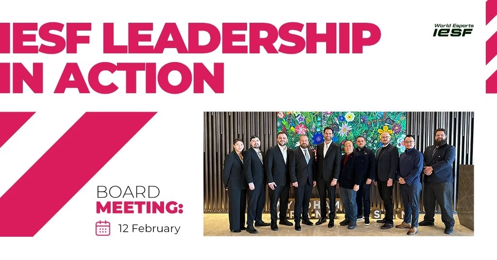 First In-Person Board Meeting of the New IESF Leadership