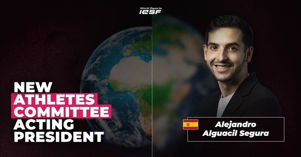Alex Auguacil Appointed Acting President of the IESF Athletes Committee