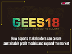 [2018 GEES] How esports stakeholders can create sustainable profit models and expand the market