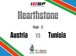 The 6th e Sports World Championship 2014 Hearthstone Final Austria vs Tunisia 2