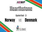 The 6th e-Sports World Championship Baku 2014 - Hearthstone Quarter-Final Norway vs Denmark 3