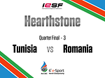 The 6th e-Sports World Championship Baku 2014 - Hearthstone Quarter-Final Tunisia vs Romania 3