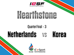 The 6th e-Sports World Championship Baku 2014 - Hearthstone Quarter-Final Netherlands vs Korea 3