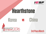 8th e-Sports World Championship Jakarta 2016 - HS 3rd Place Match